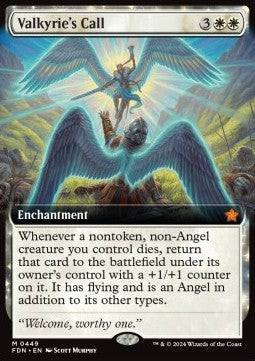 Valkyrie's Call XFDN-449 Mythic Near Mint Englisch Foil