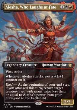 Alesha, Who Laughs at Fate XFDN-343 Rare Excellent Englisch
