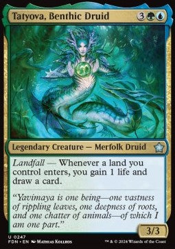 Tatyova, Benthic Druid FDN-247 Uncommon Near Mint Englisch