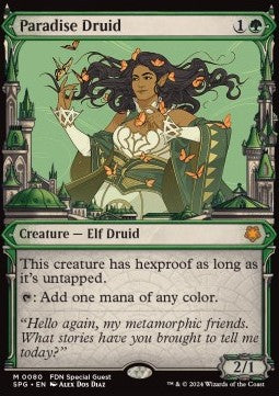 Paradise Druid SPG-80 Mythic Excellent Englisch Foil