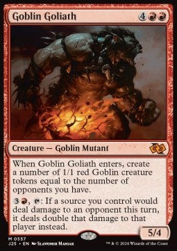 Goblin-Goliath J25-557 Mythic Excellent Deutsch