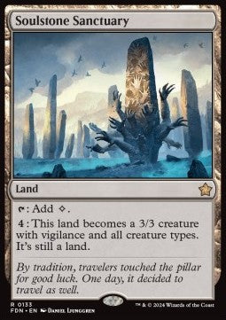 Soulstone Sanctuary FDN-133 Rare Near Mint Englisch Foil
