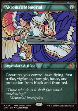 Akroma's Memorial SPG-81 Mythic Excellent Englisch Foil