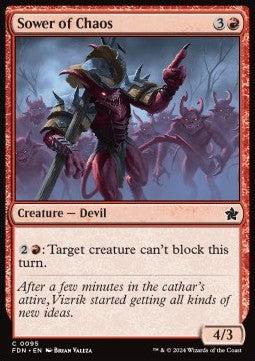 Säer des Chaos FDN-95 Common Near Mint Deutsch Foil
