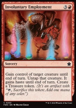 Involuntary Employment FDN-203 Common Near Mint Englisch Foil