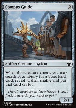 Campus Guide FDN-251 Common Near Mint Englisch Foil