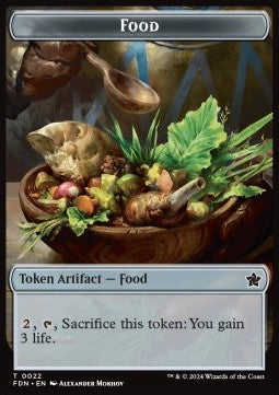 Treasure Token // Food Token TFDN-T 23/22 Token Near Mint Englisch Foil