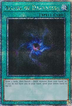 Verlockung der Finsternis (V.5) RA03-055 Quarter Century Secret Rare Near Mint Deutsch 1. Auflage