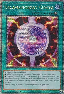 Grosalamander-Kreis (V.5) RA03-066 Quarter Century Secret Rare Good Deutsch 1. Auflage