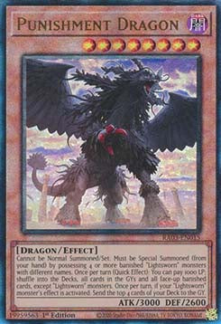 Bestrafungsdrache RA03-DE015 Ultimate Rare Near Mint Deutsch 1. Auflage
