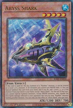 Abgrundhai RA03-DE030 Ultimate Rare Near Mint Deutsch 1. Auflage