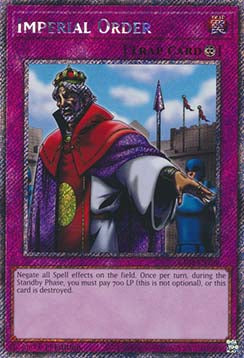 Kaiserlicher Befehl (V.1) RA03-106 Platinum Secret Rare Near Mint Deutsch 1. Auflage