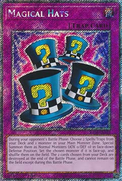 Magische Hüte (V.1) RA03-107 Platinum Secret Rare Near Mint Deutsch 1. Auflage