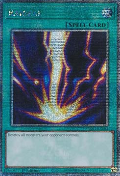 Raigeki (V.2) RA03-083 Quarter Century Secret Rare Near Mint Deutsch 1. Auflage