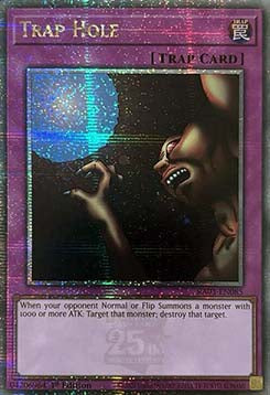 Fallgrube (V.2) RA03-085 Quarter Century Secret Rare Near Mint Deutsch 1. Auflage