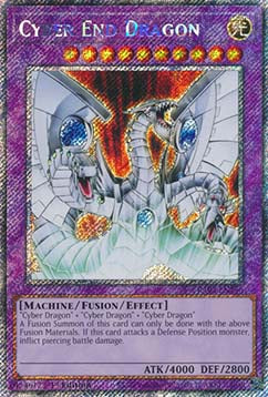 Cyber End-Drache (V.1) RA03-156 Platinum Secret Rare Near Mint Deutsch 1. Auflage