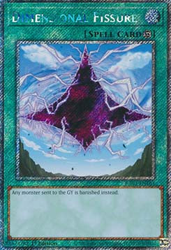 Dimensionsriss (V.1) RA03-163 Platinum Secret Rare Near Mint Deutsch 1. Auflage