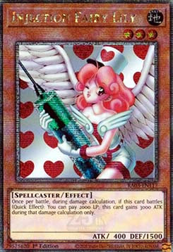 Injektionsfee Lily (V.2) RA03-117 Quarter Century Secret Rare Near Mint Deutsch 1. Auflage