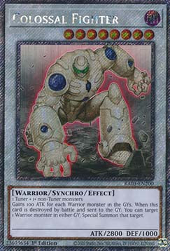 Colossal Fighter (V.1) RA03-200 Platinum Secret Rare Near Mint Englisch 1. Auflage