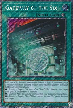 Portal der Sechs (V.1) RA03-229 Platinum Secret Rare Near Mint Deutsch 1. Auflage