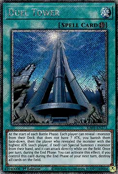Duellturm (V.1) RA03-273 Platinum Secret Rare Near Mint Deutsch 1. Auflage