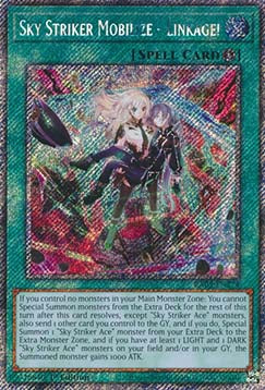 Himmelsjäger-Mobilisierung - Verbindung! (V.1) RA03-274 Platinum Secret Rare Near Mint Deutsch 1. Auflage