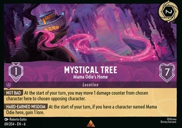 Mystical Tree - Mama Odie's Home 6AZS-69 Rare Excellent Englisch