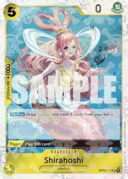Shirahoshi (OP03-116) (V.2) PRB01 Uncommon Near Mint Englisch