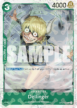 Dellinger (OP04-029) (V.2) PRB01 Common Near Mint Englisch