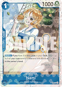 Nami (P-053) (V.2) PRB01 Promo Near Mint Englisch