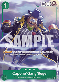 Capone"Gang"Bege (ST02-004) (V.4) PRB01 Alternate Art Near Mint Englisch