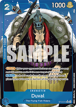 Duval (ST12-014) (V.3) PRB01 Common Near Mint Englisch