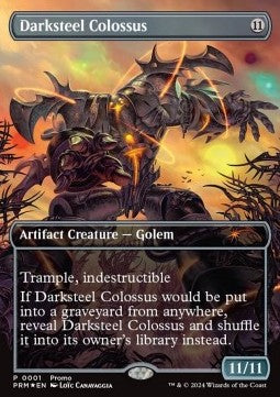 Darksteel Colossus MTGP- Mythic Excellent Englisch Foil