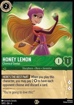 Honey Lemon - Chemie-Genie PR2-11 Promo Near Mint Deutsch Foil