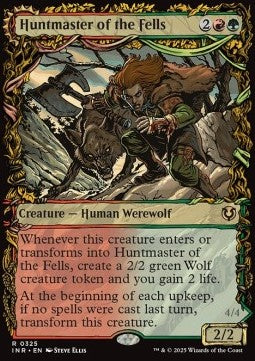 Huntmaster of the Fells / Ravager of the Fells XINR-325 Rare Near Mint Englisch Foil