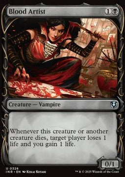 Blood Artist XINR-326 Uncommon Near Mint Englisch