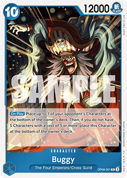 Buggy (OP09-051) (V.1) OP09 Rare Near Mint Englisch