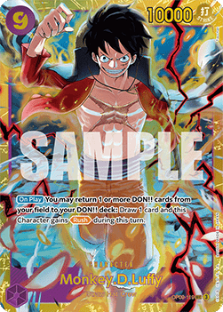 Monkey.D.Luffy (OP09-119) (V.1) OP09 Secret Rare Excellent Englisch