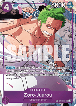 Zoro-Juurou (ST18-004) OP09 Special Rare Near Mint Englisch