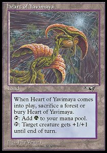 Heart of Yavimaya ALL- Rare Good Englisch