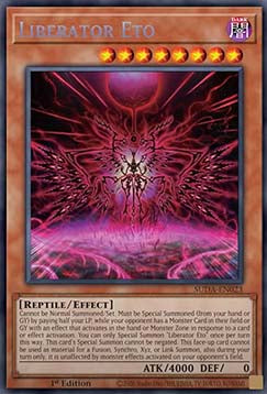 Befreier Eto (V.1) SUDA-023 Secret Rare Near Mint Deutsch 1. Auflage