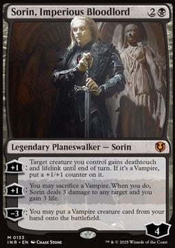 Sorin, Imperious Bloodlord INR-133 Mythic Near Mint Englisch