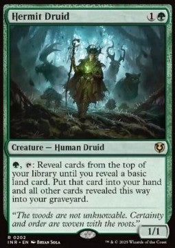 Hermit Druid INR-202 Rare Near Mint Englisch Foil