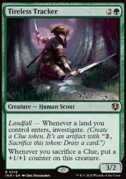 Tireless Tracker INR-219 Rare Near Mint Englisch Foil