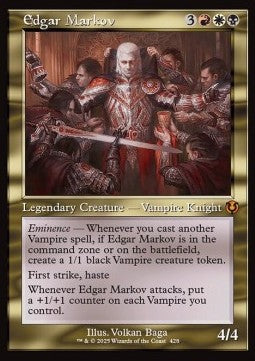 Edgar Markov XINR-428 Mythic Near Mint Englisch Foil