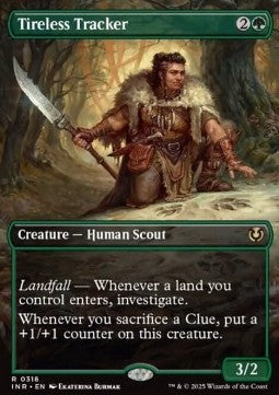 Tireless Tracker XINR-318 Rare Near Mint Englisch Foil