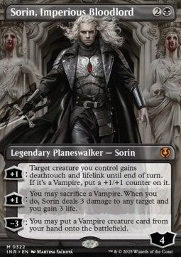 Sorin, Imperious Bloodlord XINR-322 Mythic Excellent Englisch Foil