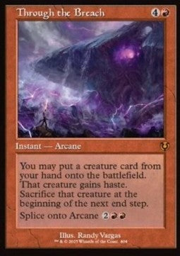 Through the Breach XINR-404 Mythic Near Mint Englisch Foil