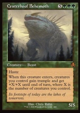 Craterhoof Behemoth XINR-480 Mythic Near Mint Englisch