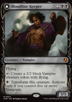 Bloodline Keeper / Lord of Lineage XINR-327 Mythic Near Mint Englisch Foil